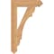 Ekena Millwork Olympic Arts & Crafts Smooth Bracket, Western Red Cedar, 3 1/2"W x 18"D x 30"H BKT04X18X30OLY03SWR - alternate 2